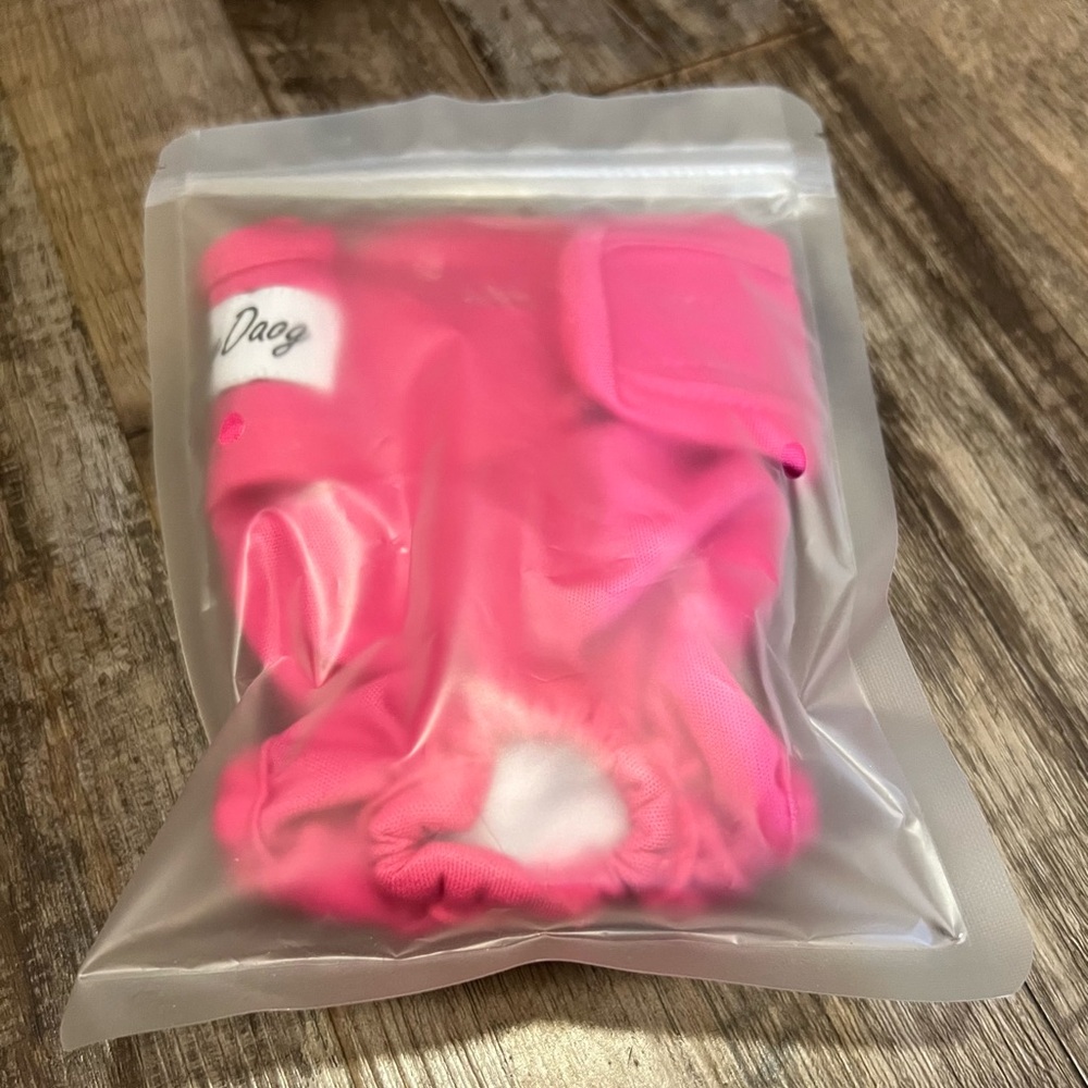 NWOT set of 3 XS Joy Doag washable doggie diapers. - Picture 2 of 7